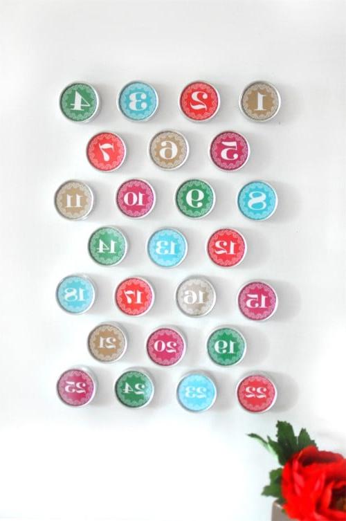 Twig & Thistle » Magnetiese Vakansie Adventkalender DIY