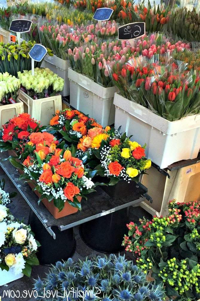 Heidelberg, Duitsland is 'n besoek werd op jou Europese vakansie! 17 ’n Blomme-stalletjie op die Heidelberg Hauptstrasse
