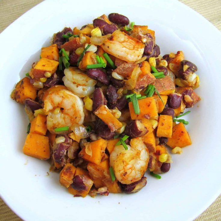Cajun Garnale & Patat-Hash