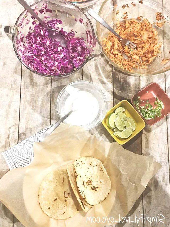 Salm-Straattaco's Goedgekeur Deur 5/6 Van My Gesin 3 Salm straat tacos voorbereiding