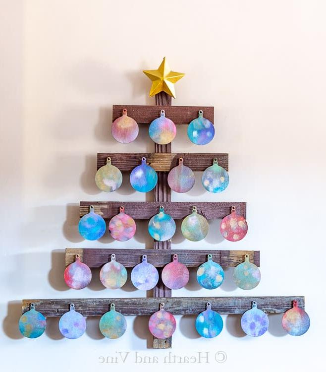 DIY Hout Adventkalender met 'n Vintage Voorkoms