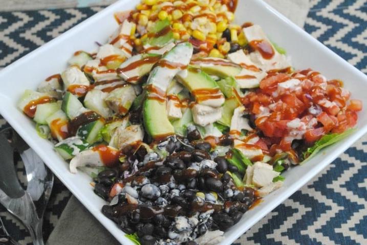 BBQ Ranch Hoenderslaai Resep