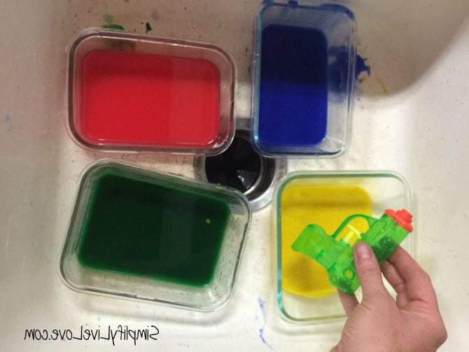 Spuitpistool Doek Kuns – Vul die Watergewere met Verf