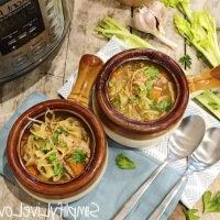 Outydse Kits-pot Hoender Noedelsop Dubbel Vinnig 4 featured Hoender Noodle Sop Instant Pot Resep