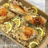 Instant Pot Hoender en Rys met Suurlemoen en Feta Kaas 5 Instant Pot Hoender en Rys {met Suurlemoen & Fetakaas}
