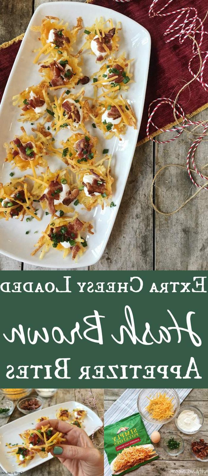 Αυτές οι τυρένιες μπουκιές hash brown θα γίνουν η επιτυχία του επόμενου πάρτι σας! Είναι το τέλειο ορεκτικό δύο μπουκιών, με πατάτες και όλα τα καλούδια!