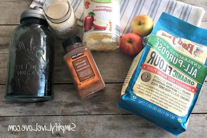 Geglasuurde Appelpoffertjiekoekie Happies 6 Apple Fritter Cookie Bites ingredients