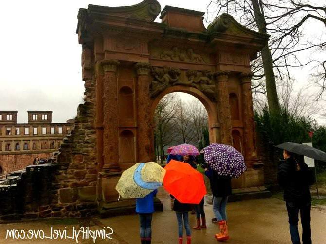 Heidelberg, Duitsland is 'n besoek werd op jou Europese vakansie! 7 Elizabethhek -Heidelberg-kasteel