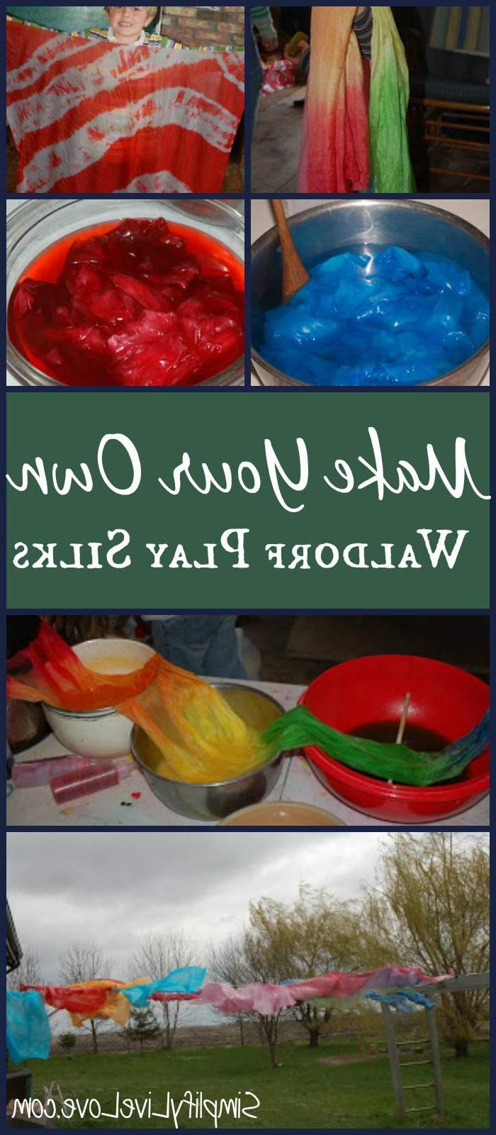Φτιάξτε τα Δικά σας Μεταξωτά Παιχνιδιού Waldorf ~ Ένας Οδηγός Χρησιμοποιώντας Kool-Aid! 9 Θέλετε να μάθετε πώς να βάψετε DIY μεταξωτά υφάσματα παιχνιδιού Waldorf; Ακολουθήστε αυτόν τον εύκολο οδηγό για να φτιάξετε πανέμορφα μεταξωτά υφάσματα ουράνιου τόξου Waldorf και να εξοικονομήσετε πολλά χρήματα!