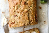 Homestyle Banana Zucchini Walnut Loaf
