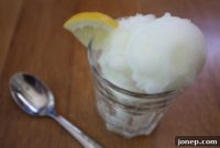 Bright Limoncello Sorbet