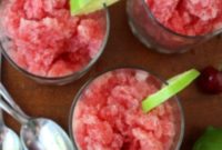Crimson Lime Granita