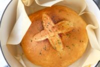 Rustic Herbed Dutch Oven Bread