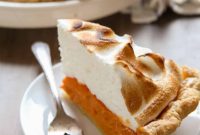 Caramelized Marshmallow Meringue Sweet Potato Pie