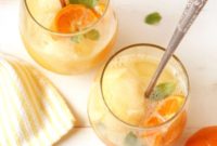 Sun-Kissed Champagne Sorbet