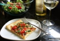 Sweet & Savory Fontina Bacon Pizza