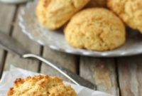 Golden Maple Cornmeal Biscuits