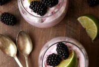 Zesty Lime Blackberry Fool
