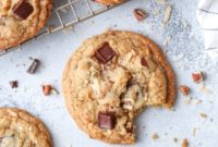 Decadent Toasted Coconut Pecan Dark Chocolate Cookies