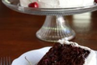 Cherry Chocolate Bliss with Vanilla Cherry Crown