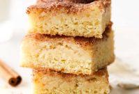 Decadent Cinnamon Gooey Butter Bars