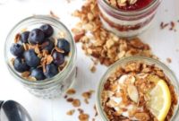 Simple Yogurt Granola Parfait Trio