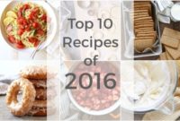 10 Recipes That Made 2016 Delicious