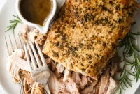 Fragrant Rosemary Balsamic Slow Cooker Pork