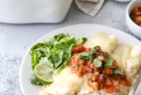 Velvety Sour Cream Chicken Enchiladas