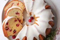 Zesty Cranberry Orange Bundt