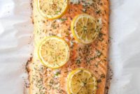 Easy Lemon Herb Roasted Salmon