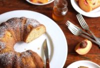 Maple Peach Bundt Bliss