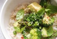 Tropical Coconut Rice & Garden Bowls