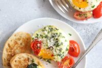 Spinach and Tomato Egg Muffins