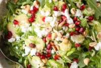 Peppery Sprout Arugula Salad