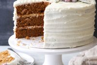 Gingerbread Velvet with Cream Cheese Crown