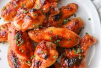 Sweet Heat Maple Chicken Wings
