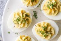 Garden Fresh Deviled Eggs