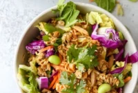 Crunchy Asian Ramen Slaw
