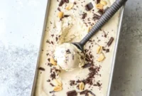 Effortless Peanut Butter Chocolate Chunk Ice Cream