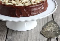 Decadent Chocolate Almond Cake