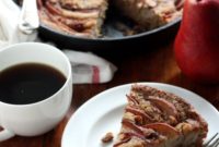 Spiced Pear Skillet Cake