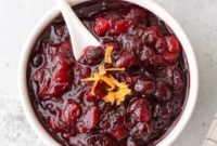 Zesty Spiced Cranberry Relish