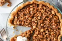 Decadent Pumpkin Praline Pie