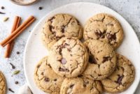 Aromatic Chai Chocolate Chip Cookies