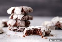 Decadent Chocolate Crinkle Cookies