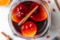 Vibrant Pomegranate Citrus Sangria
