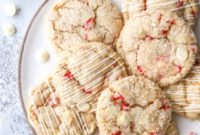 Peppermint White Chocolate Chip Delights