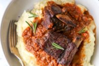 Tender Beer Braised Short Ribs