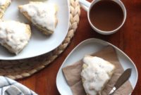 Zesty Lemon Poppy Seed Scones